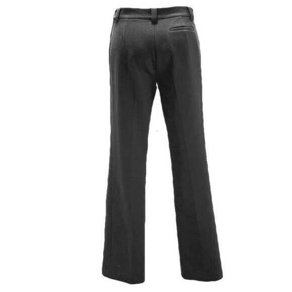 ETCETRA  Black Wool Blend Womens Dress Pants Size 10 - Picture 2 of 4